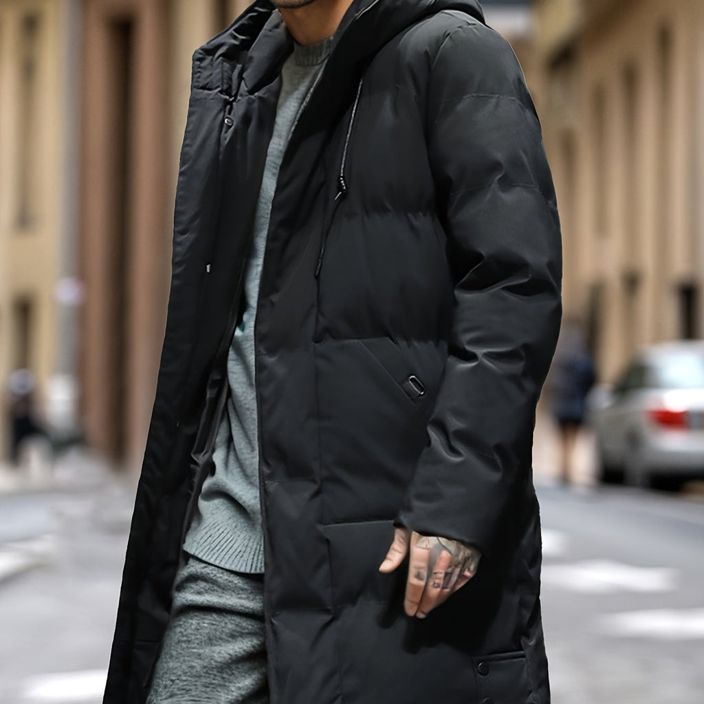 Men's Hooded Padded Winter Parka