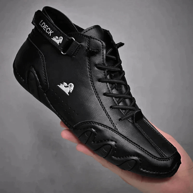 Men's Barefoot Outdoor Shoes – Flexible Non-Slip Lace-Up Walking Trainers