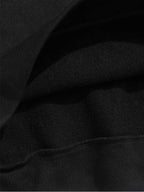 Women's Stand-collar Sweatshirt – Black