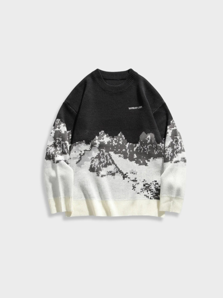 Women's Crew-neck Jumper – Black
