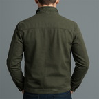 Men's Classic Cotton Jacket – Structured Everyday Outerwear