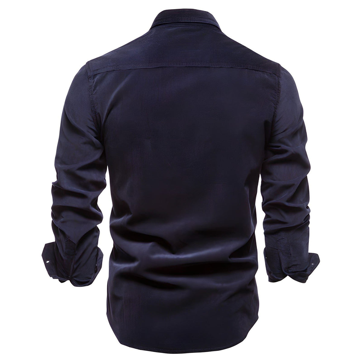 Men's Utility Work Shirt – Long-Sleeve Button-Up Overshirt