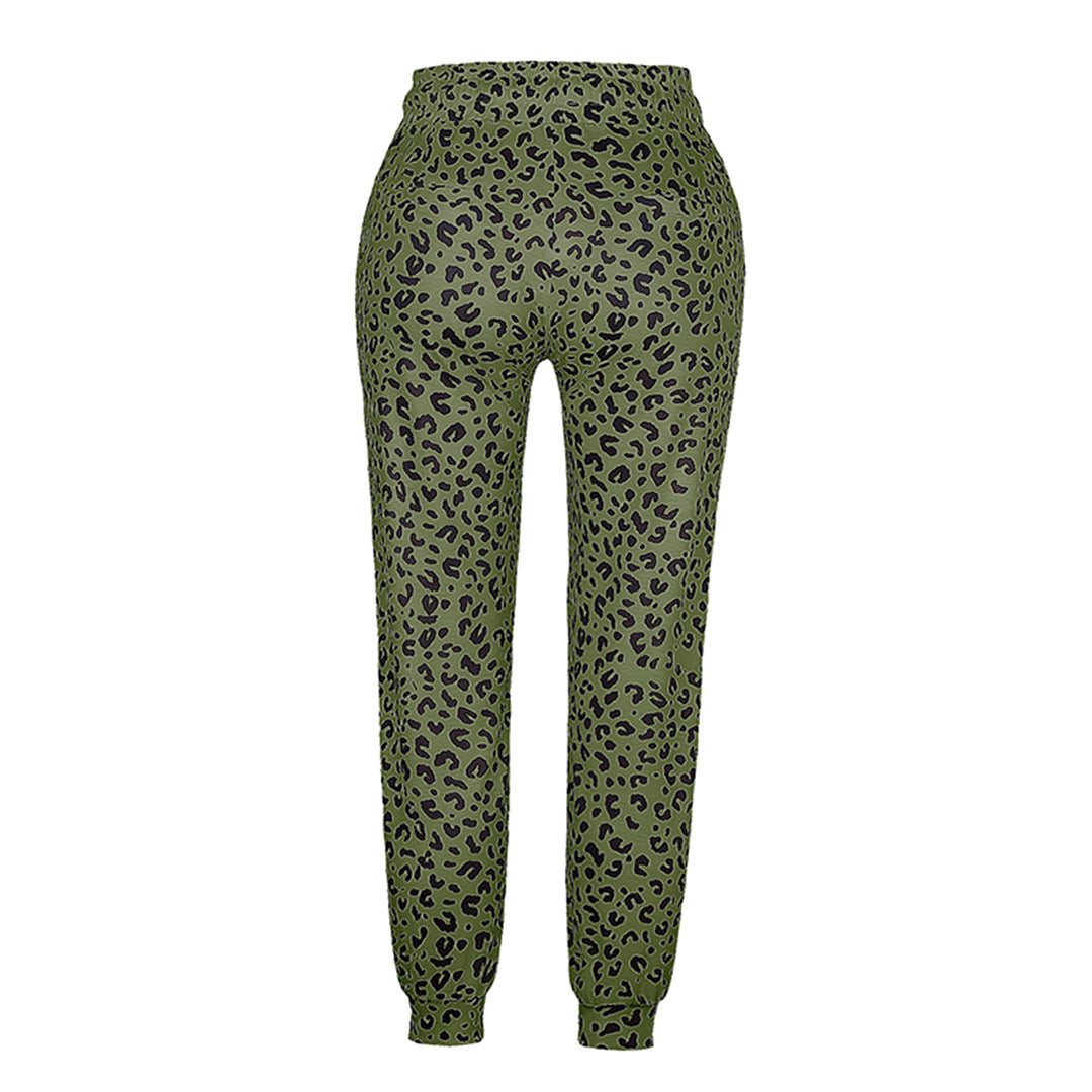 Women's Trousers with leopard print