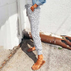 Women's Trousers with leopard print